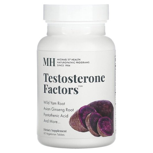 Основное фото товара MH, Тестостероновый бустер, Testosterone Factors, 60 таблеток