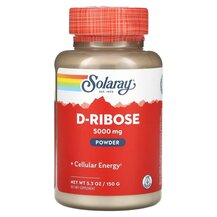 D-Ribose Powder D-рибоза Solaray 150 г D-Ribose Powder D-рибоза Solaray 150 г