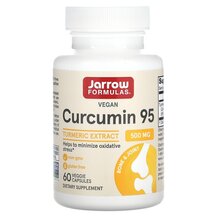 Curcumin 95% Куркумин 95% 500 мг Jarrow Formulas 60 капсул Curcumin 95% Куркумин 95% 500 мг Jarrow Formulas 60 капсул