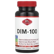 DIM-100 Дииндолилметан 100 мг Olympian Labs 60 капсул