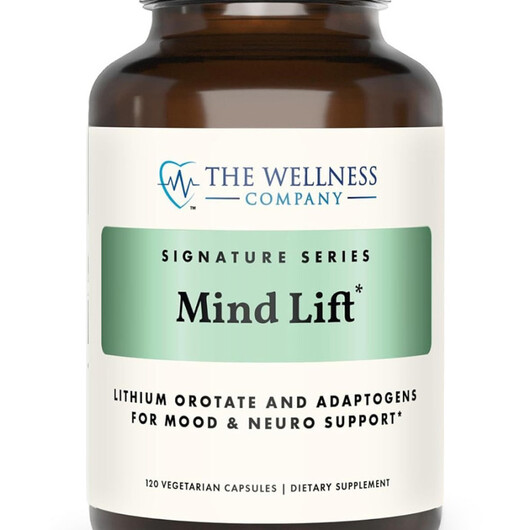 Основное фото товара Mind Lift Основное фото товара The Wellness Company, Поддержка мозга, Mind Lift, 120 капсул