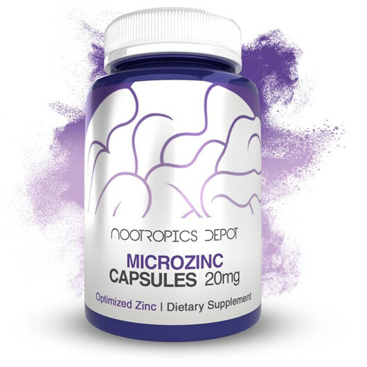 Основное фото товара MicroZinc Capsules 20 mg Optimized Zinc Основное фото товара Цинк, MicroZinc Capsules 20 mg Optimized Zinc, 365 капсул