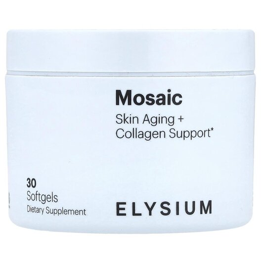 Основное фото товара Кожа ногти волосы, Mosaic Skin Aging + Collagen Support, 30 капсу