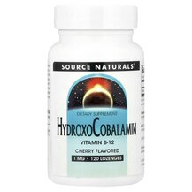 Вітамін B12 HydroxoCobalamin B12 Lozenges Source Naturals Вітамін B12 HydroxoCobalamin B12 Lozenges Source Naturals