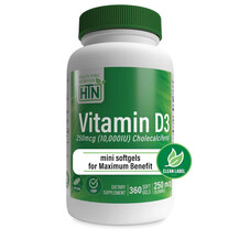 Вітамін D3 Vitamin D3 Health Thru Nutrition 250 мкг