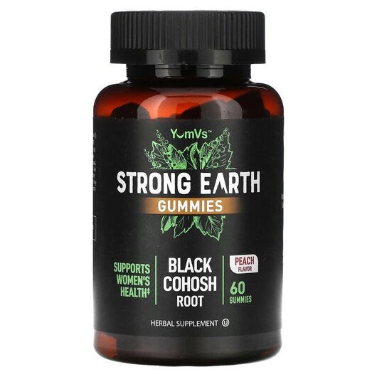 Основное фото товара Strong Earth Gummies Black Cohosh Root, Клопогон кистевидный, 60 