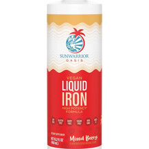 Oasis Vegan Liquid Iron Mixed Berry Flavor Железо 450 мл