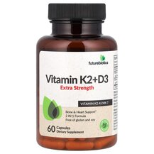 Vitamin K2+D3 Extra Strength Витамины D3 + K2 Future