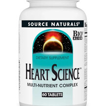 Heart Science Кардио комплекс Source Naturals 60 таблеток