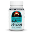 Фото товара Source Naturals, L-Тирозин, N-Acetyl L-Tyrosine, 60 таблеток