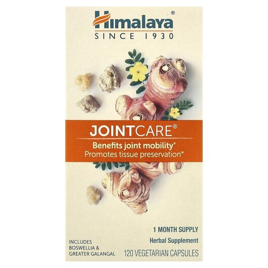 Основное фото товара Himalaya, Поддержка суставов, JointCare, 120 капсул