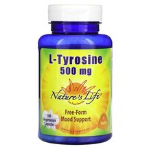 L-Tyrosine 500 mg L-Тирозин Natures Life 100 капсул