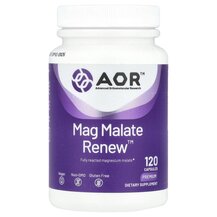 Магній Mag Malate Renew AOR 120 капсул Магній Mag Malate Renew AOR 120 капсул