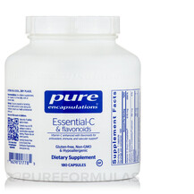 Essential-C & Flavonoids Витамин C Pure Encapsulations