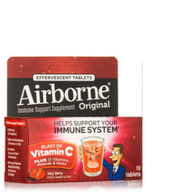 Airborne Immune Support Effervescent Tablets Berry Flavor