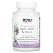 Фото товара Solutions Hair Skin & Nails Фото товара NOW Foods, Кожа ногти волосы, Hair Skin & Nails, 90 капсул