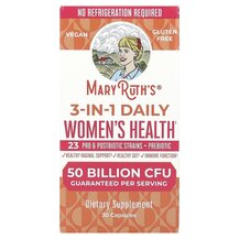 Пробіотики 3-in-Women's Health 50 Billion CFU MaryRuth's Пробіотики 3-in-Women's Health 50 Billion CFU MaryRuth's