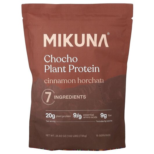 Основное фото товара Chocho Plant Protein Powder Cinnamon Horchata Основное фото товара MIKUNA, Протеин, Chocho Plant Protein Powder Cinnamon Horchata, 7