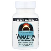 Vanadium with Chromium 90 Ванадий с Хромом Source Naturals