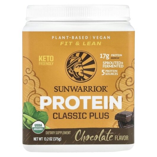 Основное фото товара Classic Plus Protein Organic Plant Based Chocolate, Органический 