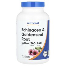 Echinacea & Goldenseal Root 500 mg Эхинацея Nutricost Echinacea & Goldenseal Root 500 mg Эхинацея Nutricost