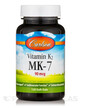 Фото товару Carlson, Vitamin K2 as MK-7 Menaquinone 90 mcg, Вітамін K2, 120 к