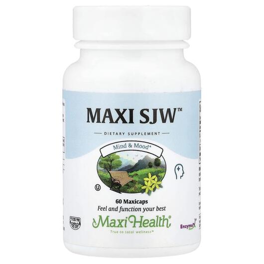 Основное фото товара Maxi SJW Основное фото товара Maxi Health, Поддержка мозга, Maxi SJW, 60 капсул