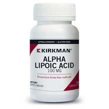Альфа-ліпоєва кислота Alpha Lipoic Acid Kirkman 120 капсул Альфа-ліпоєва кислота Alpha Lipoic Acid Kirkman 120 капсул