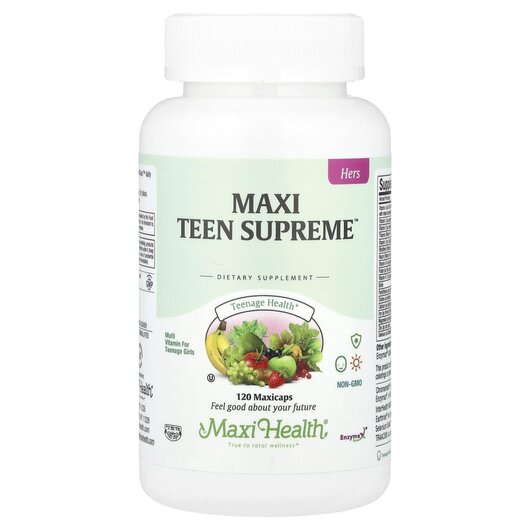 Основное фото товара Витамины для подростков, Maxi Teen Supreme Hers, 120 капсул
