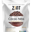 Фото товару Raw Organic Cacao Nibs Фото товару Zint, Raw Organic Cacao Nibs, Какао у порошку, 227 г