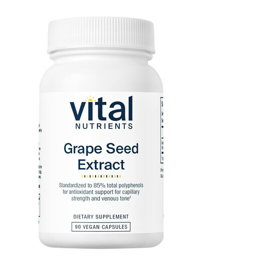 Основне фото товару Grape Seed Extract 100 mg Основне фото товару Grape Seed Extract 100 mg, Екстракт виноградних кісточок, 90 капс