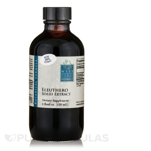 Основне фото товару Wise Woman Herbals, Eleuthero Solid Extract, Елеутеро, 120 мл