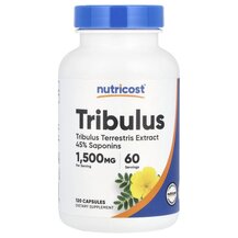 Трибулус Tribulus 1500 mg Nutricost 120 капсул Трибулус Tribulus 1500 mg Nutricost 120 капсул