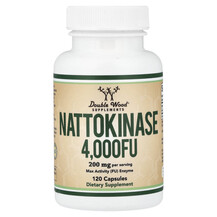 Nattokinase 200 mg Наттокиназа Double Wood Supplements