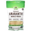 Фото товара Organic Amaranth Whole Grain Фото товара NOW Foods, Амарант, Amaranth Whole Grain, 454 г
