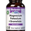 Фото товара Калий, Magnesium Potassium Plus Bromelain, 60 капсул