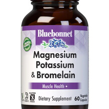 Magnesium Potassium Plus Bromelain Калий Bluebonnet