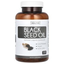 Black Seed Oil Черный тмин Healths Harmony 120 капсул