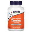 Фото товару Double Strength Taurine 1000 mg Фото товару NOW Foods, Double Strength Taurine 1000 mg, Таурин, 100 капсул