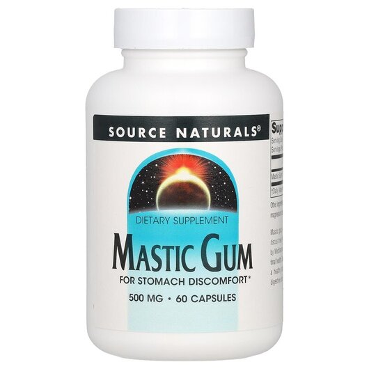 Основне фото товару Mastic Gum Extract 60, Екстракт мастикового смоли, 60 капсул