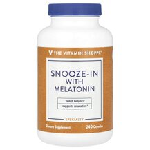 Snooze-In With Melatonin Мелатонин TheVitaminShoppe Snooze-In With Melatonin Мелатонин TheVitaminShoppe