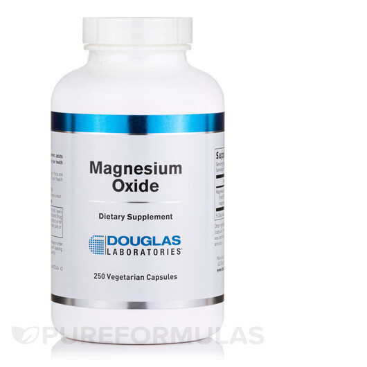 Основне фото товару Magnesium Oxide Основне фото товару Douglas Laboratories, Magnesium Oxide, Магній, 250 капсул