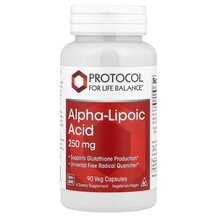 Альфа-ліпоєва Alpha-Lipoic Acid 250 mg Protocol for Life