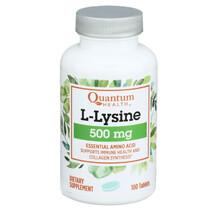 L-Лізин L-Lysine Quantum Health 100 таблеток