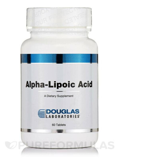 Основное фото товара Alpha-Lipoic Acid Основное фото товара Douglas Laboratories, Альфа-липоевая, Alpha-Lipoic Acid, 60 табле