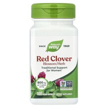 Red Clover 400 mg Клевер 400 мг Nature's Way 100 капсул