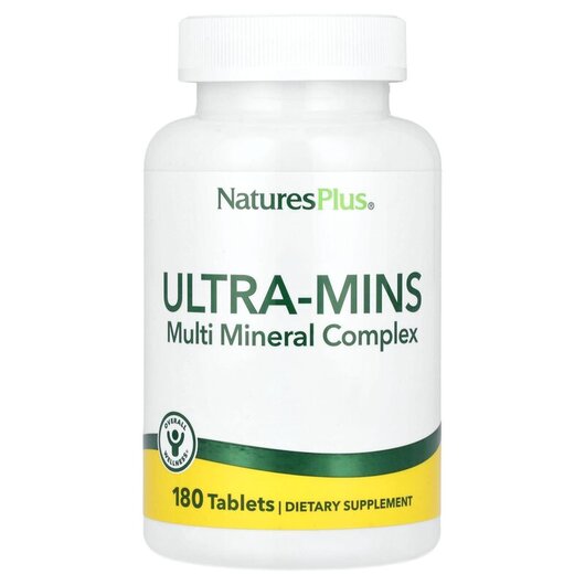Основное фото товара Ultra-Mins Multiple Mineral with Whole Foods Основное фото товара Ultra-Mins Multiple Mineral with Whole Foods, Мультивитамины, 180