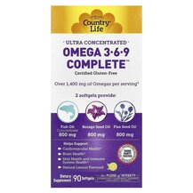 Ultra Concentrated Omega 3-6-9 Complete Natural Lemon 3 Ultra Concentrated Omega 3-6-9 Complete Natural Lemon 3