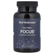 Focus Lions Mane with Cordyceps and Alpha-GPC Грибы грива