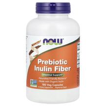 Інулін Prebiotic Inulin Fiber NOW Foods 180 капсул Інулін Prebiotic Inulin Fiber NOW Foods 180 капсул